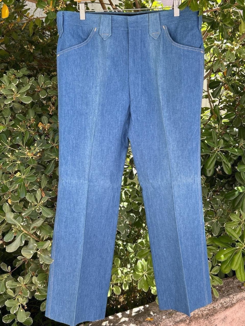 Vintage 1970s Mustang Haggar Western Slacks Pants 38x32 NWT USA Scovill